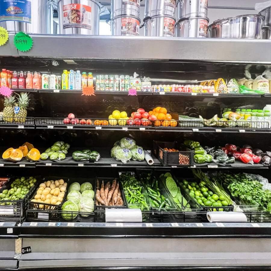 Produce case